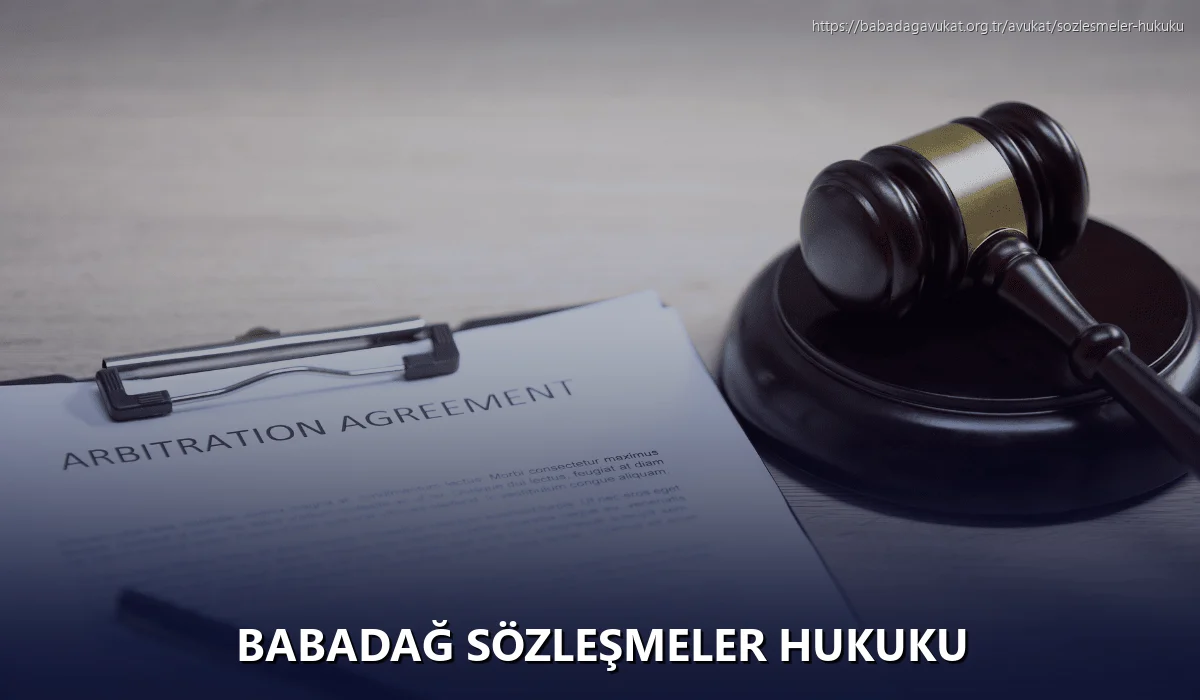 Babadağ Sözleşmeler Hukuku